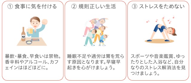 胃痛に対して自宅でできる対処法