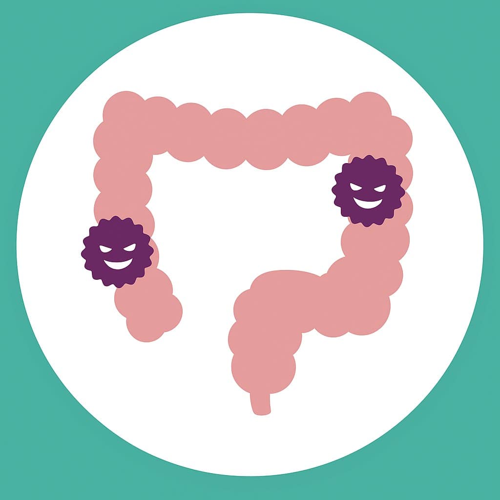 東京都豊島区大塚のおなかとおしりのクリニック 東京大塚のガスが大腸にたまる画像