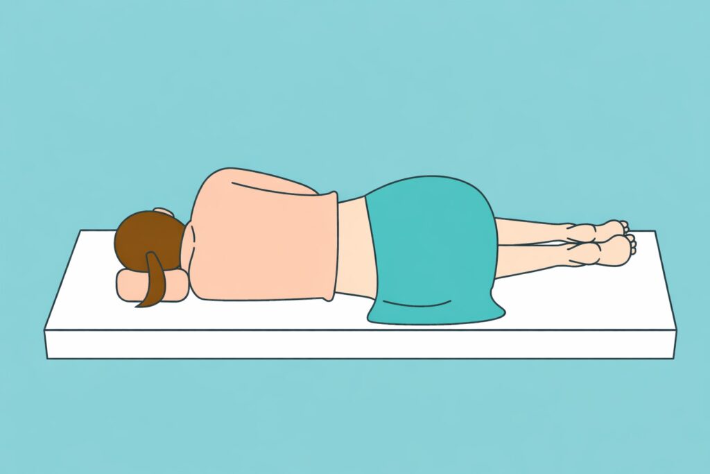 東京都豊島区大塚おなかとおしりのクリニック 東京大塚の肛門視察のイラスト